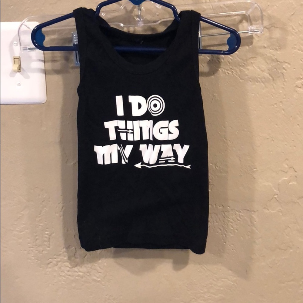 I do things my way tank